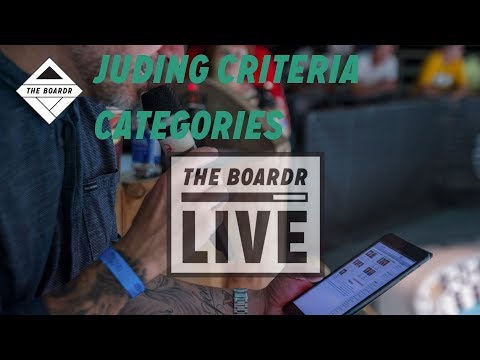 Judging Categories: New in The Boardr Live Actions Sports Scoring App