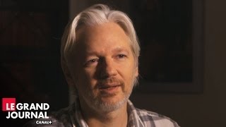 Julian Assange (WikiLeaks) l'entretien exclusif - Le Grand Journal