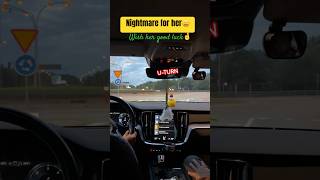 She Tried A U-Turn And This Happened New Driver And Big U-Turn In Roundabout