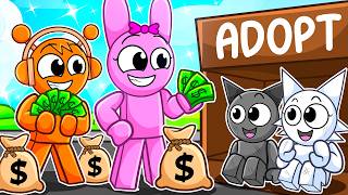 Adopted By A Rich Sprunki Family In Roblox