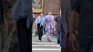 Blink And Youll Miss Him John Cena & His Wife Seen In Nyc Ahead Of Premiere Heads Of State