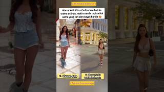Erica Carlina Tampil Dengan Kulit Asli, Netizen Salfok Kayak Barbie