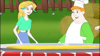 Rapunzel Ve Kasaba Halkı Kocaman Bir Omlet Yaptılarçizgi Film & Masallar Canli Yayin Kondosan