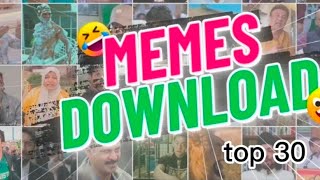 Top 30 Popular Hindi Meme Templates For Editing Comedy Memes......