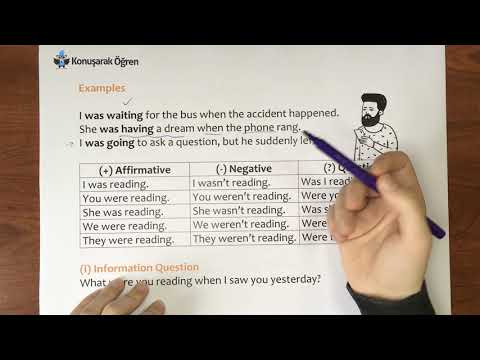 Past Continuous Tense Konu Anlatımı Ders 42