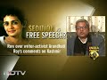 Kashmir issue: Sedition vs free speech?