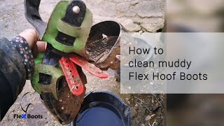 Cleaning Flex Boots is easy!