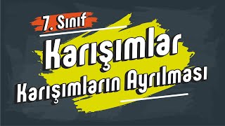 Karışımlar 7. Sınıf
