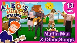 Muffin Man and Other Songs| Sing and Dance! | Albo's Music Room Songs for Kids