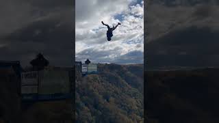 Absolutely Insane-900Ft Base Jump To Cliff Jump