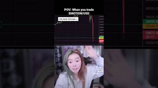 Girl Goes Crazy Trading On Livestream