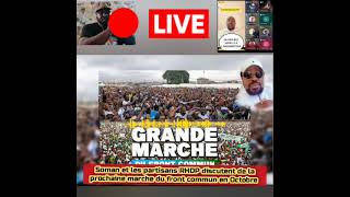 Soman Et Les Partisans Rhdp Discutent De La Prochaine Marche Du Front Commun En Octobre