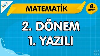 8. Sınıf Matematik 2. Dönem 1. Yazılı Sınavı Vi̇deo-Pdf