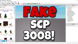 Making A Fake Roblox Ikea SCP 3008 Game!