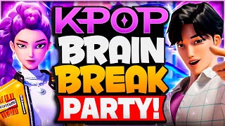 Kpop Brain Break Party K-Pop Demon Hunters Brain Breaks For Kids Danny Go Inspired