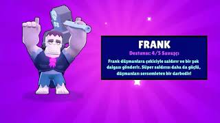 BRAWL STARS TÜM DESTANSILARIN ÇIKMA ANI ( YENİ ) #FRANK #BIBI #PİPER #NANI #BEA 