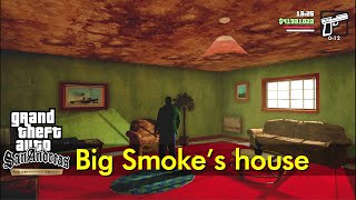Big Smoke's house | hidden interiors | GTA: San Andreas - Definitive Edition