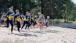 Åpning Av Badepark På Randsfjorden