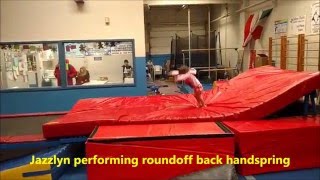 Jazzlyn - 3.5 Year Old Future Olympic Star From Ninas Gymnastics Center January 2016