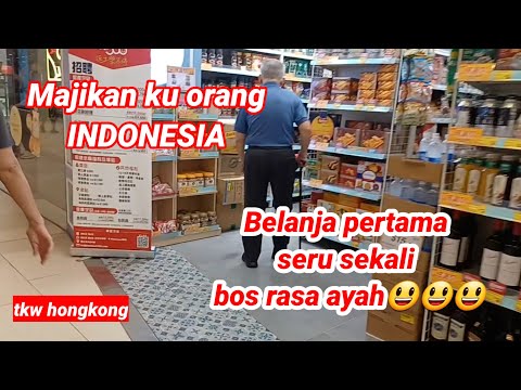 Ribet kalau belanja Sama laki laki || pertama kali belanja Sama bos orang indonesia