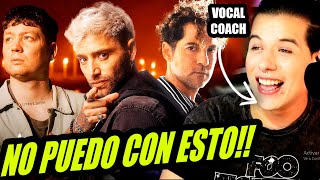 La Konga, David Bisbal, Emanero - Fama De Diabla | Reaccion Vocal Coach | Ema Arias