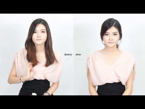 [English subtitles][Korean hair] Fancy, Easy Volumized Ponytail Hair Tutorial - YouTube