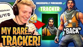 Tfue Buys And Loves His Rare Tracker Skin Season 1 Skin - Fortnite Best And Funny Moments