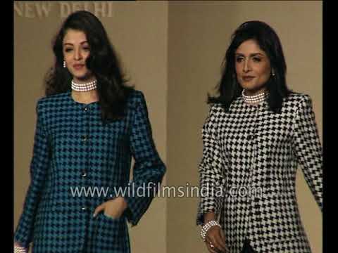 Young Aishwarya Rai during her modelling days