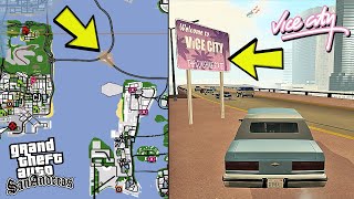 Gta San Andreas Dan Vice City E Araba İle Gi̇tmek İki̇ Şehri̇ Bi̇rleşti̇ren Köprü