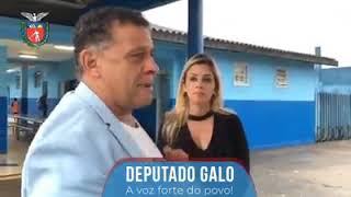 Deputado Galo visita o centro da Juventude abandonado em Paranaguá