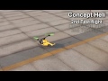 New Concept Heli 2nd Test flight