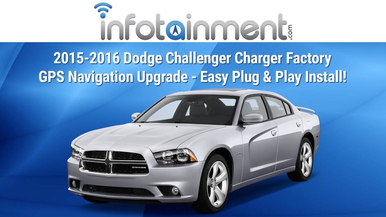 2015 2016 Dodge Challenger Charger Factory GPS Navigation ...