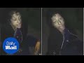 Moment woman in Cambridge turns into 'zombie' after taking Spice - Daily Mail