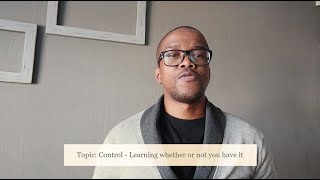 The Growth Switch: Control - Learning whether or not you have it