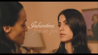 juliana & valentina | fire on fire