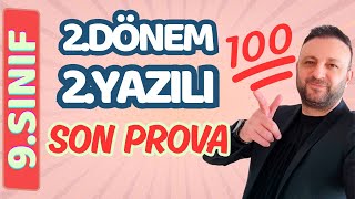 Hedef 9.Sinif Fi̇zi̇k 2.Dönem 2.Yazili 2025 İzlemeden Sınava Girme
