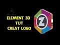 Làm logo 3d xoay dùng Element 3d V2
