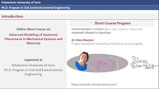 Fundamentals of Hysteretic Models, OpenSees Applications