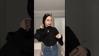 Kombin Önerisi Düz Kot Etek, Külotlu Çorap, Tesettür Style