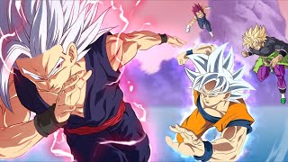 Ultra Instinct Goku VS Gohan Beast
