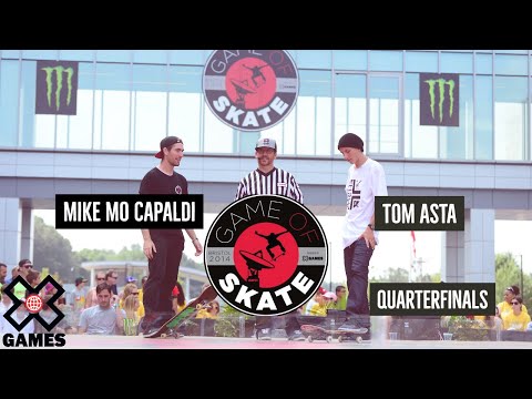 Mike Mo Capaldi vs. Tom Asta - Game of Skate Quarterfinals