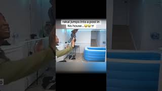 Ralai Tries Jumping Into Pool