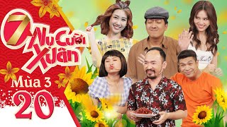 7 Nụ Cười Xuân | Mùa 3-Tập 20: Phủ nhận yêu thầm Trương Thế Vinh, Thúy Ngân bị máy nối dối phát hiện