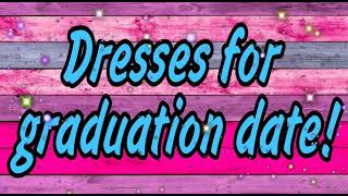 Dresses For Graduating Date Prom Bows Evening Dresses Evening Outfits Bows For Graduation
