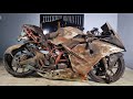 KTM RC 200 restoration | Restored KTM rc200 Sport Motorcycle | Old Bike Restoration And Repair