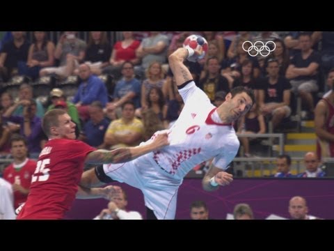 Croatia take on Hungary for the bronze medal in the men's handball event at the Basketball Arena as part of the London 2012 Olympic Games. Subscribe to the O...