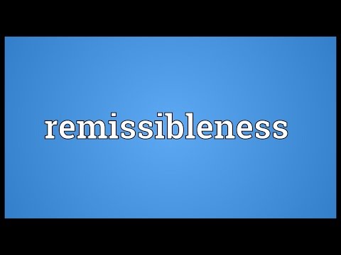 Header of remissibleness