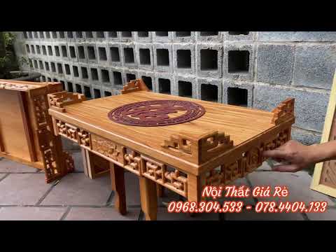 Bàn thờ treo tường - bàn thờ Phật
