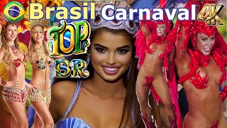 4K Best 20 Beautiful Super Dancers Rio De Janeiro Carnaval Brazil, Samba Brasil Carnival, Top 2