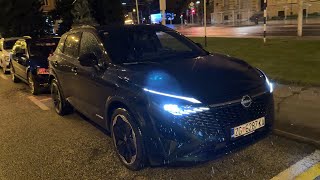 Nissan Qashqai Facelift 2025 - Welcome Lights, Dynamic Indicators & Ambient Lights At Night